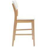  Trpezarijske stolice 2 pcs Prirodna 48 x 49 x 95 cm - Prirodna i bijela | shoptok.hr