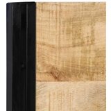 vidaXL Uzglavlje 180 cm Puno drvo Mango i željezo | shoptok.hr