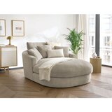 Bobochic Paris Bež fotelj iz šenilje Belem – | Shoptok.si