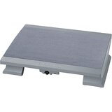 Maul ergonomska opora za noge, izvedba s funkcijo ogrevanja in tekstilno oblogo, siva | Shoptok.si