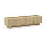 Marckeric TV komoda u dekoru hrasta u prirodnoj boji 180x45x40 cm Daira – | shoptok.hr