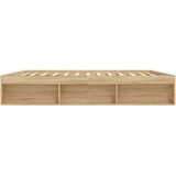  Za krevet boja hrasta sonome 200x200 cm | shoptok.hr