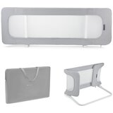 Kinderkraft ograda za krevet guard and dream light grey