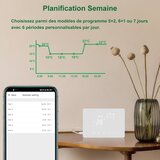 KETOTEK pametni wifi termostat z rf sprejemnikom za plinski kotel / talno ogrevanje 5A 220V odprta embalaža | Shoptok.si