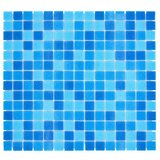 Mozaik pločica Quadrat Mix GM A 321 (32,7 x 30,5 cm, Plava, Mat) | shoptok.hr