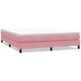 Box Spring krevet bez madracem ružičasti 180x220 cm baršun | Eponuda.ba
