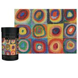 Puzzle 1000 KOM TUBA ART.12 WASSILY KANDINSKY "SQUARES WITH CONCENTRIC CIRCLES" INTERDRUK | Shoptok.si