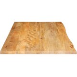 vidaXL Mizna plošča z naravnim robom 120x60x2,5 cm trden mangov les | Shoptok.si