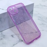 Ms futrola heart color imd za iphone 14 plus 6.7 ljubičasta Cene
