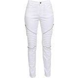 Urban Classics Women's stretch biker trousers white Cijene