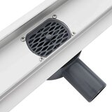 Tuš odtok 2-v-1 z 360° sifonom srebrna 50 cm, (5000112465) | Shoptok.si