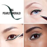 Dior Diorshow On Stage Liner tekući eyelineri u olovci vodootporno nijansa 386 Pearly Emerald 0,55 ml | shoptok.hr