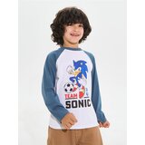 Sinsay Pamučna majica dugih rukava s printom Sonic the Hedgehog Cijene