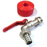  Priključak Crveni 59-60mm s Slavina 3/4" za Cisterne IBC | shoptok.hr