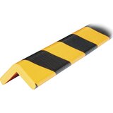 SHG Zaščita vogalov Knuffi®, tip E, individualni razrez na tek. m, črno / rumene barve | Shoptok.si