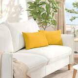  Jastučići za sofu 2 pcs Svijetlo žuta 50 x 30 cm | shoptok.hr