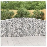  Lučne gabionske košare 3 kom 400x30x100/120cm pocinčano željezo | shoptok.hr