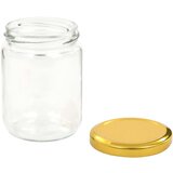  Staklenke za džem sa zlatnim poklopcima 48 kom 230 ml | shoptok.hr