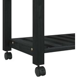  Kuhinjski kolica Jednobojno Crna 88 5 x 40 x 84 cm | shoptok.hr