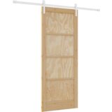 vidaXL drsna vrata s kompletom okovja 83x202 cm Masivni bor | Shoptok.si