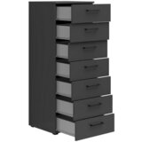 CARRYHOME komoda, barve grafita | Shoptok.si