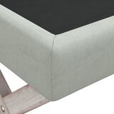  Tabure za pohranu svjetlosivi 110 x 45 x 49 cm baršunasti | Eponuda.ba