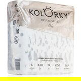 Kolorky Deluxe Velvet Dots jednokratne EKO pelene veličina L 8-13 kg 19 kom Cijene