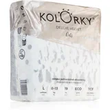 Deluxe Velvet Dots jednokratne EKO pelene veličina L 8-13 kg 19 kom