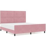  Roza Žametna Postelja 180x200 cm, (22049752) | Shoptok.si