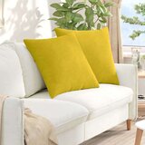  Jastučići za sofu 2 pcs Žuta 60 x 60 cm Kordura tekstil | shoptok.hr