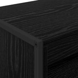  Visoki ormari Crni hrast 79 x 36 x 200 cm Konstruirano drvo | shoptok.hr