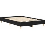  Krevetna konstrukcija Crni hrast 203 x 123 x 25 cm | shoptok.hr