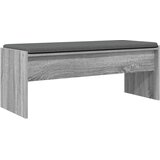  Klupa za hodnik s jastukom Siva Sonoma 103 x 38 x 40 cm | shoptok.hr