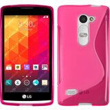  Gumijasti / gel etui S-Line za LG Leon - roza Cene