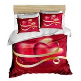 Lessentiel Maison set posteljine 152, 200x220cm, crvena i bijela | Eponuda.ba