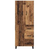  Highboard s ladicama 2 pcs Staro drvo 69,5 x 34 x 180 cm | shoptok.hr