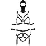Bad Kitty set pojasa za tijelo i maska za glavu (crna) | shoptok.hr