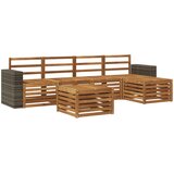 Set vanjskih sofa 6 kom. Prirodna | shoptok.hr