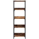 vidaXL Knjižna omara starinski les 50x33x153 cm inženirski les | Shoptok.si