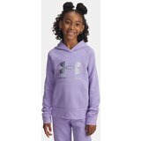 Under Armour UA Rival Flc Shimmer Girls' Sweatshirt Hdy-PPL - Girls Cijene