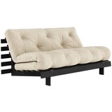 Karup Design Bež sklopiva sofa 160 cm Roots Black Night – | shoptok.hr