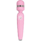 Pillow Talk Cheeky Luxurious Wand Massager with Swarovski Crystal Pink Cene
