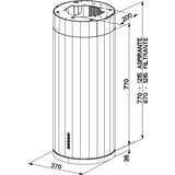 Faber napa corinthia isola EV8+ dg matt/concrete A37, (110.0456.220) | shoptok.hr