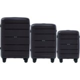 WINGS HAWFINCH set kofera, crni | shoptok.hr