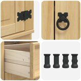  Cabinet SKI Medeno Smeđa 40 x 46 x 81,5 cm Čvrsto borovo drvo | shoptok.hr