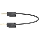 Stäubli Merilni kabel (lamelni vtič 2 mm - lamelni vtič 2 mm) 0.60 m črne barve MultiContact LK205, (20422561) Cene
