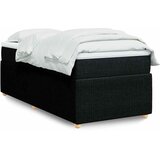  Box spring krevet s madracem crni 90x190 cm od tkanine | shoptok.hr