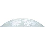  prezent 45141 - zamensko staklo za luster plate E27, prečnik 45 cm, prozirno/belo | Eponuda.com