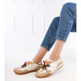 Gemre Beige sneakers with colorful laces Bekki | shoptok.hr
