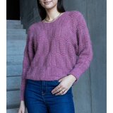 Gemre Pink sweater with Neveri neckline | Shoptok.si